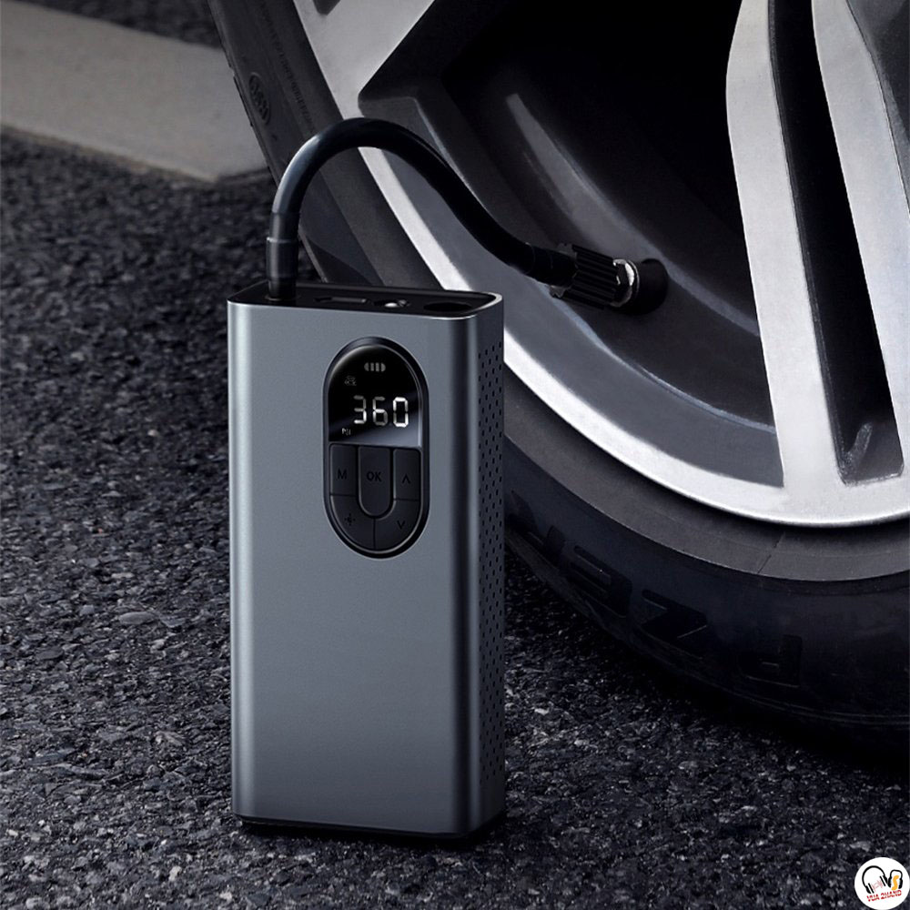 Bơm Lốp Ô TÔ Thông Minh Cầm Tay Baseus - CRCQB02-0A – Poma.vn