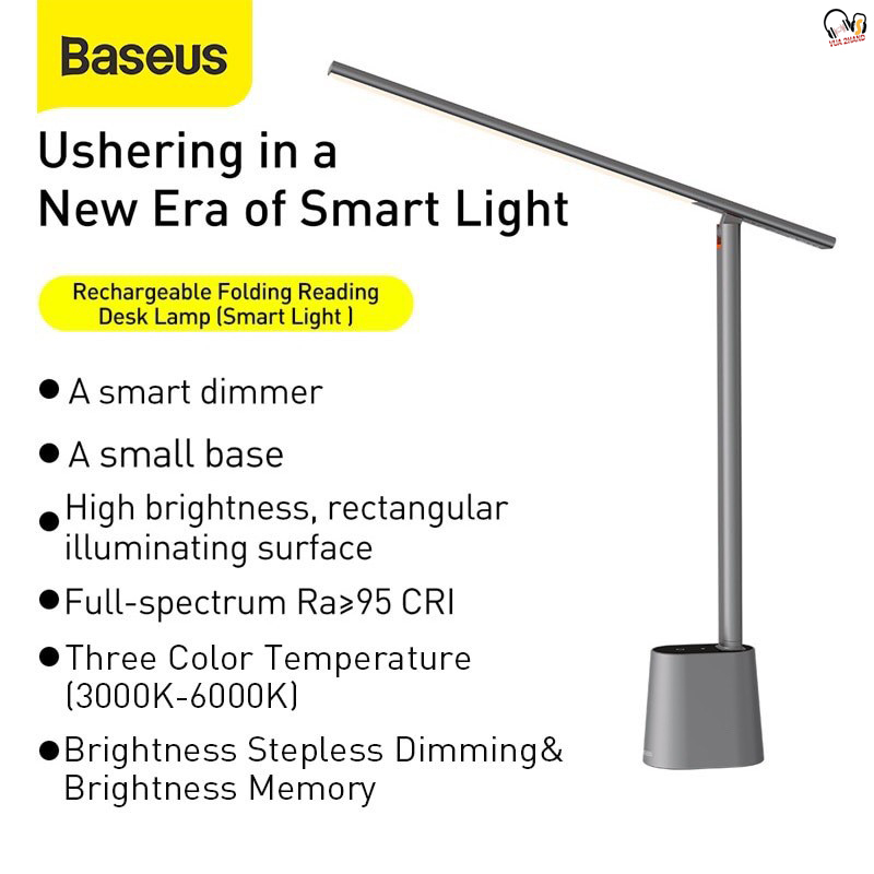 Đèn để bàn thông minh Baseus Smart Eye Series Charging Folding Reading Desk  Lamp Deco Set up | Shopee Việt Nam