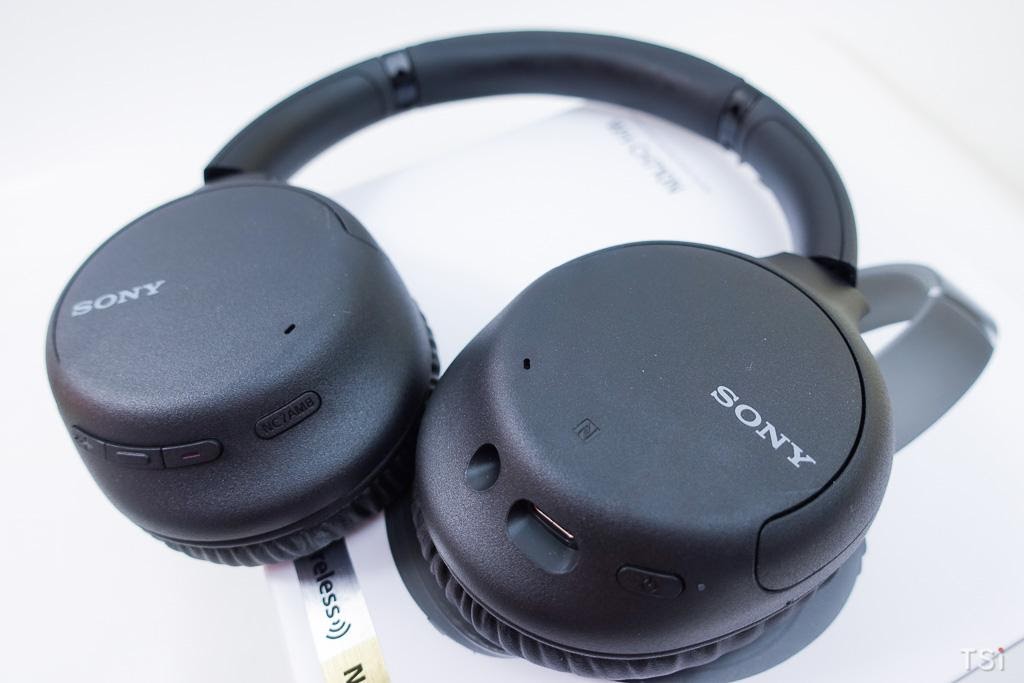 công nghẹ cảm bién tiéng ồn kép của Tai nghe Sony WH-CH710n
