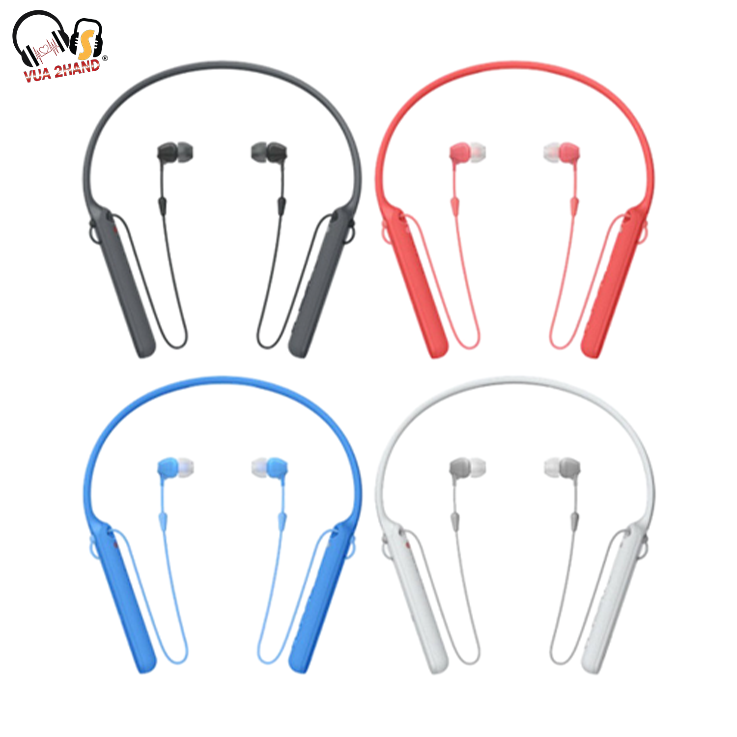 6 Embouts De Rechange Pour écouteurs Sony WI-C300, WI-C400, MDR-XB55AP, Etc.