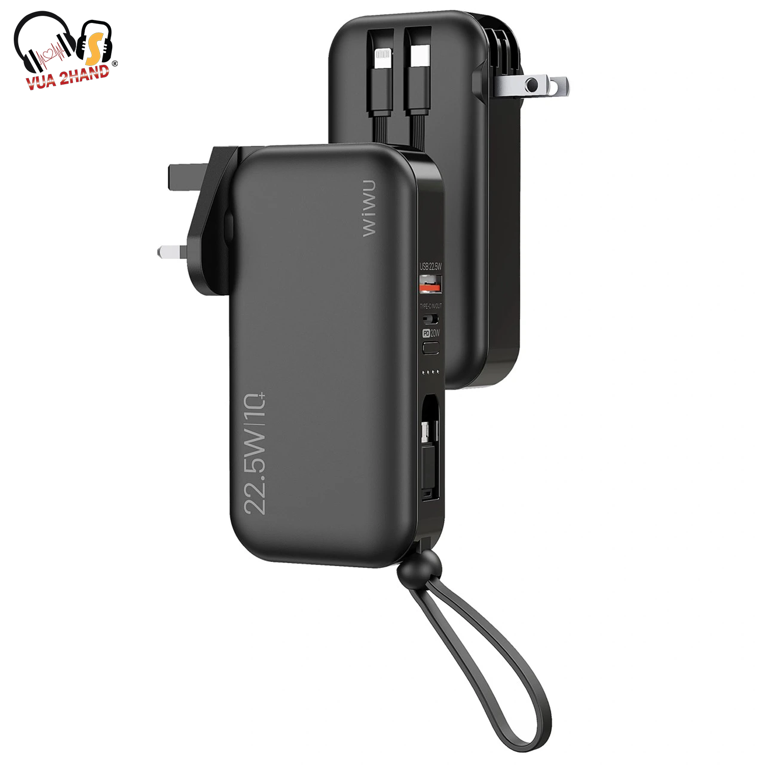 Củ sạc tích hợp pin dự phòng WIWU JC-23
