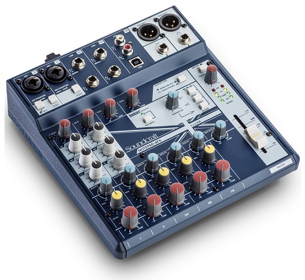 Notepad 5fx Mixer SoundCraft NOTEPAD-8FX